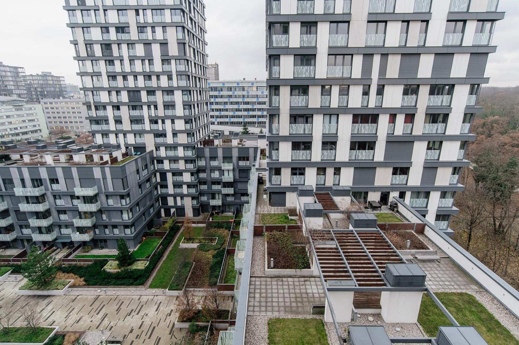 Garden Towers Apartment Prague Exterior photo