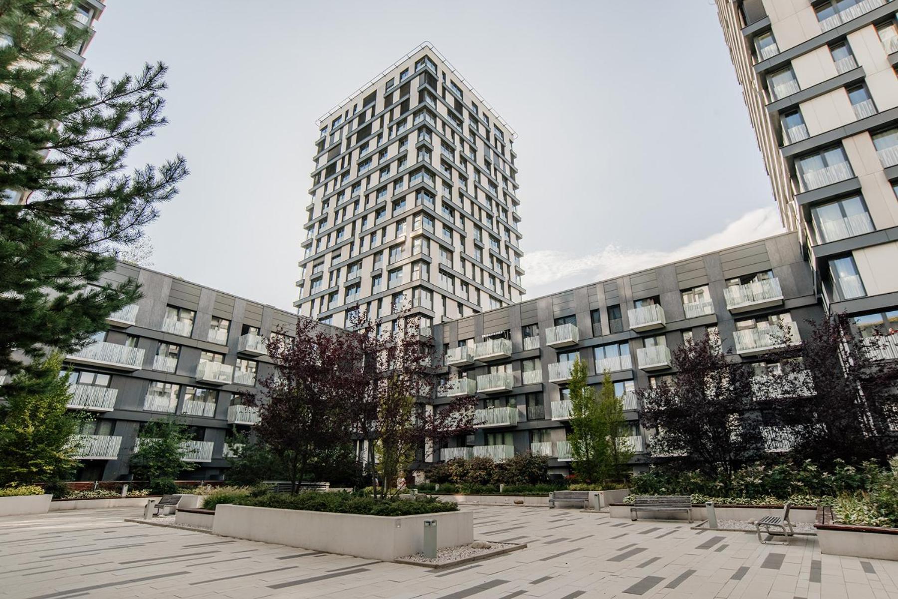 Garden Towers Apartment Prague Exterior photo